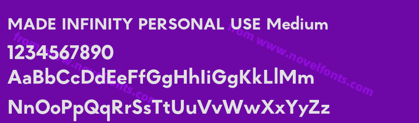 MADE INFINITY PERSONAL USE MediumPreview