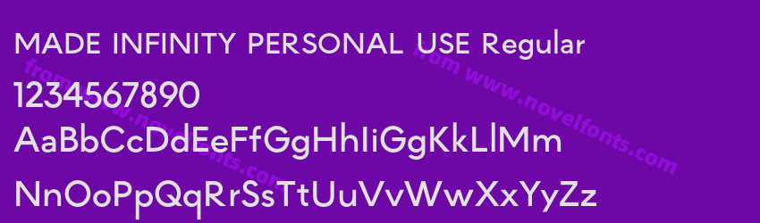 MADE INFINITY PERSONAL USE RegularPreview