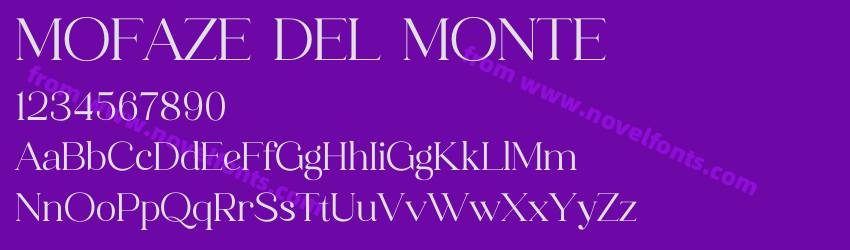 MOFAZE DEL MONTEPreview