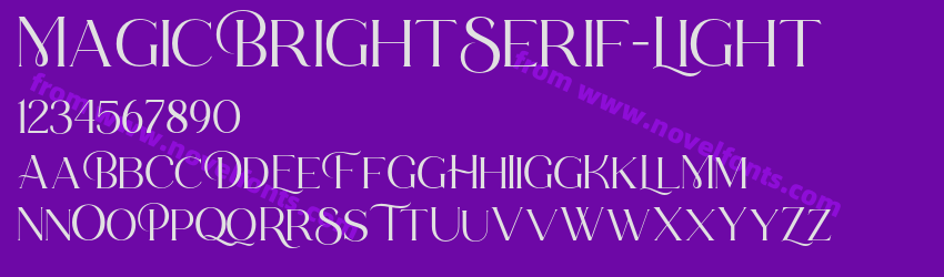 MagicBrightSerif-LightPreview