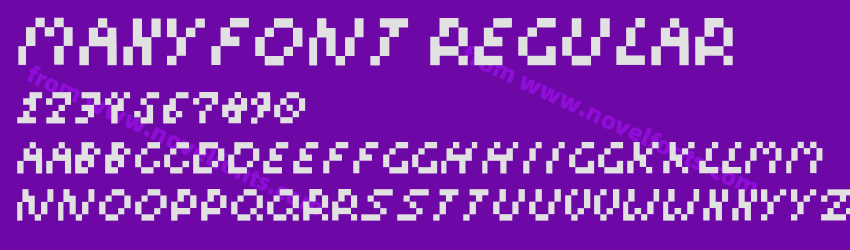 Maxyfont RegularPreview