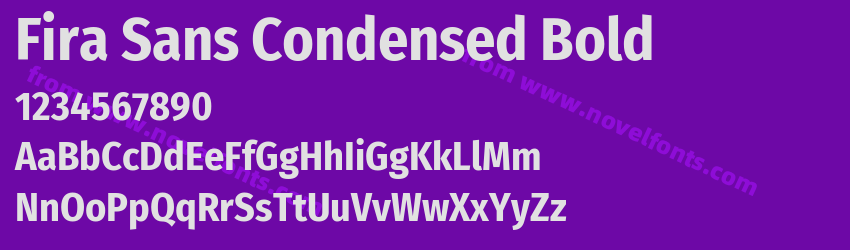 Fira Sans Condensed BoldPreview