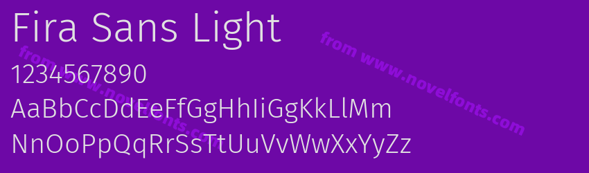 Fira Sans LightPreview