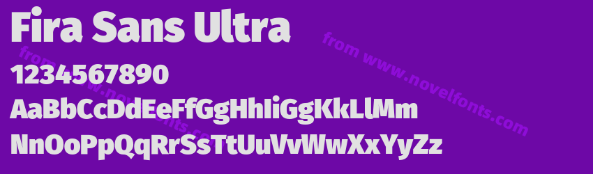 Fira Sans UltraPreview