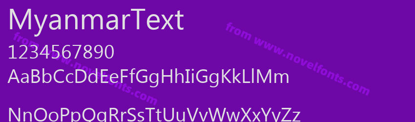 MyanmarTextPreview