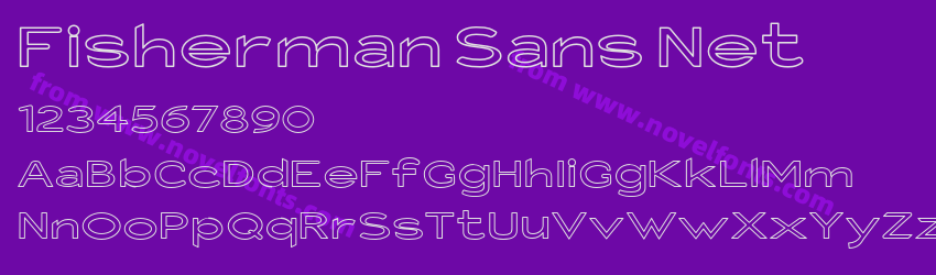 Fisherman Sans NetPreview