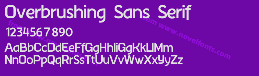 Overbrushing Sans SerifPreview