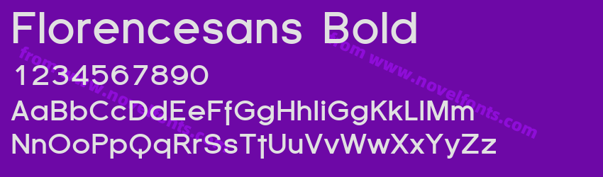 Florencesans BoldPreview