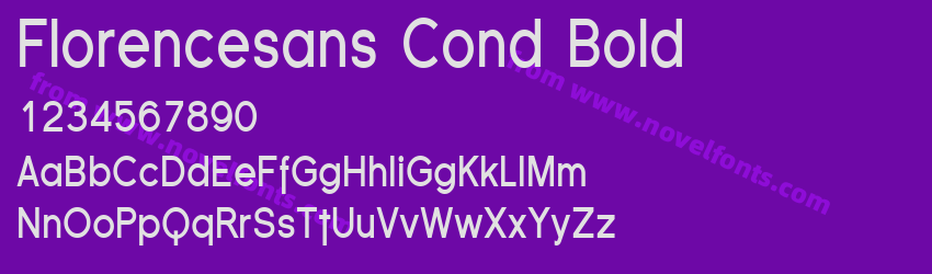 Florencesans Cond BoldPreview