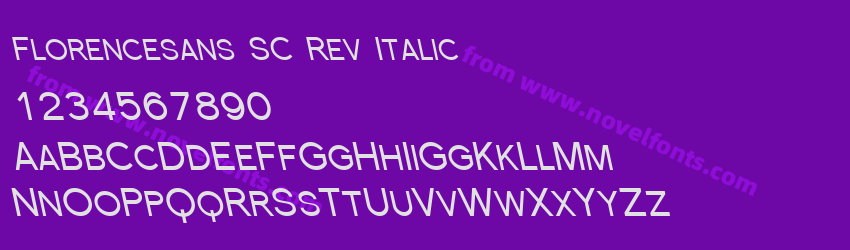 Florencesans SC Rev ItalicPreview