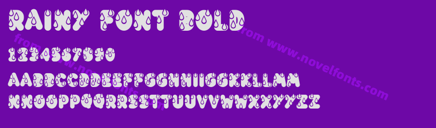 Rainy Font BoldPreview