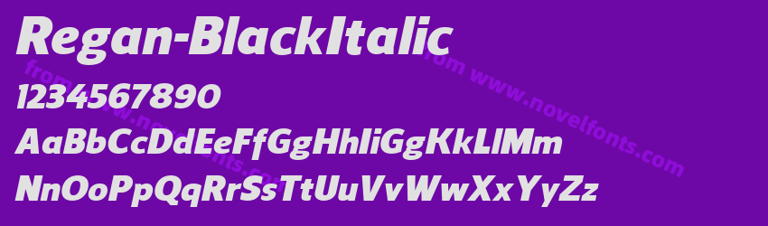 Regan-BlackItalicPreview Regan-BlackItalicPreview