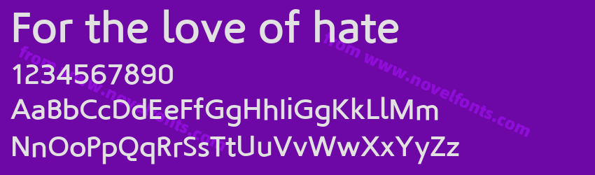 For the love of hatePreview