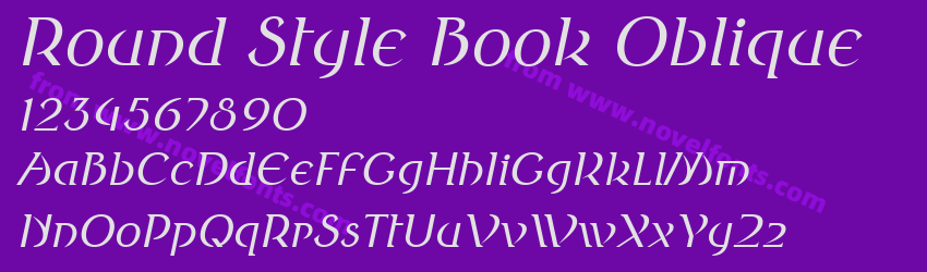 Round Style Book ObliquePreview