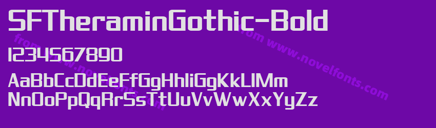 SFTheraminGothic-BoldPreview