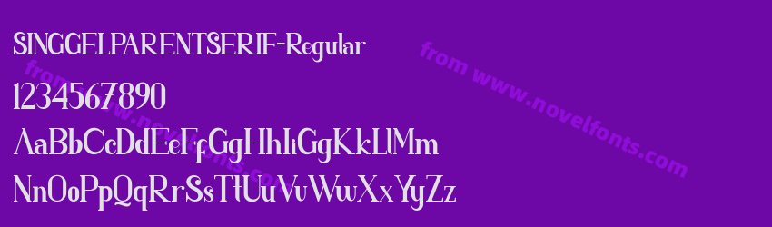 SINGGELPARENTSERIF-RegularPreview