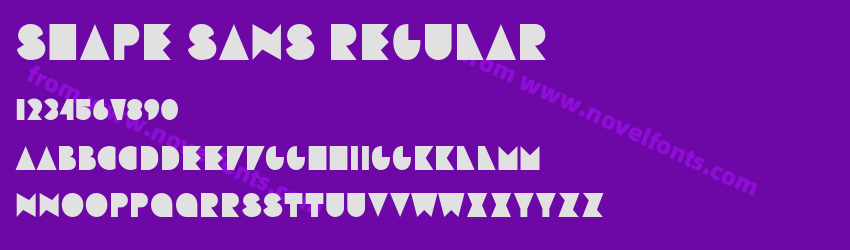 Shape Sans RegularPreview