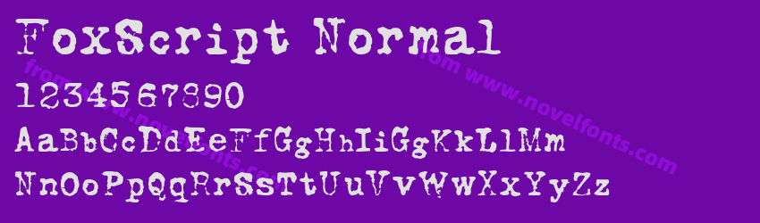 FoxScript NormalPreview