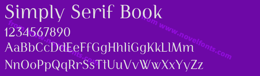 Simply Serif BookPreview