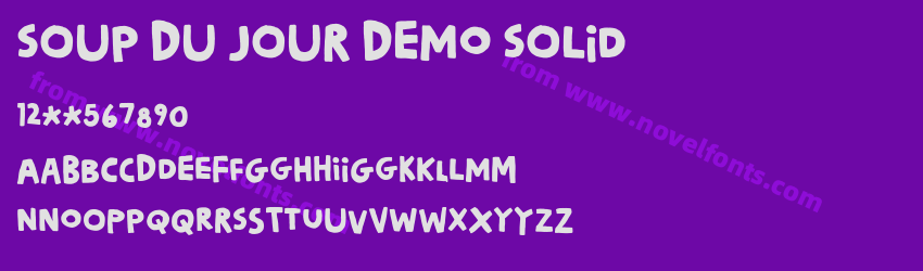 Soup Du Jour DEMO SolidPreview