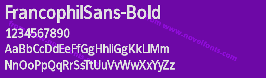 FrancophilSans-BoldPreview