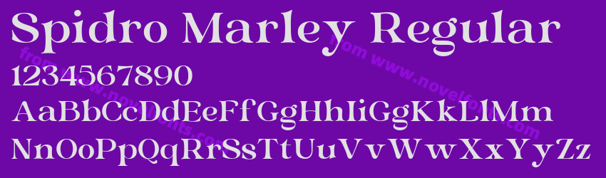 Spidro Marley RegularPreview