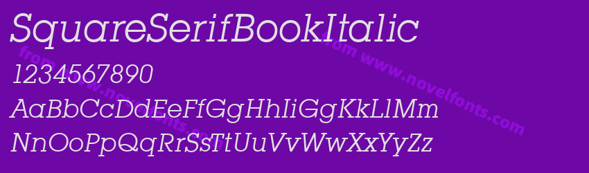 SquareSerifBookItalicPreview