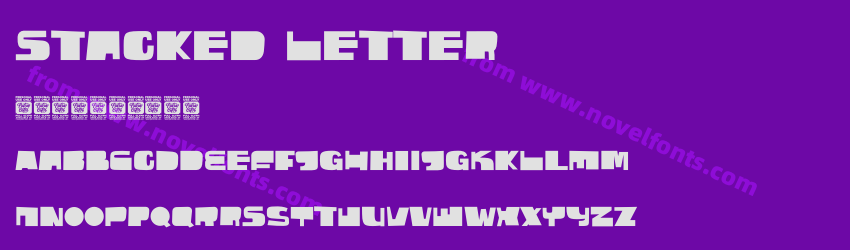 Stacked LetterPreview