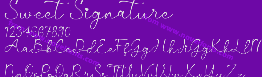 Sweet SignaturePreview