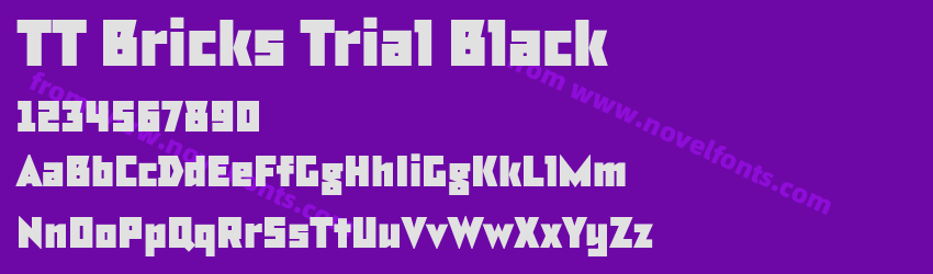 TT Bricks Trial BlackPreview