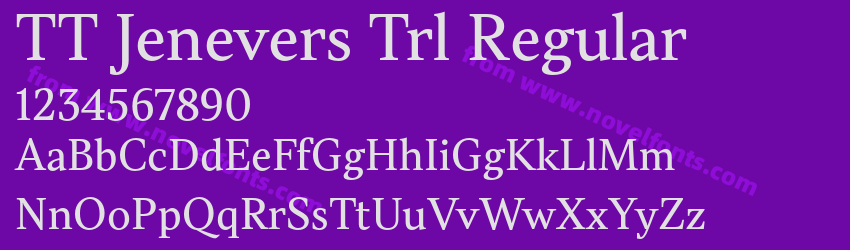 TT Jenevers Trl RegularPreview