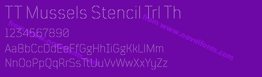 TT Mussels Stencil Trl ThPreview