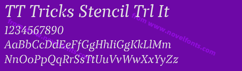 TT Tricks Stencil Trl ItPreview