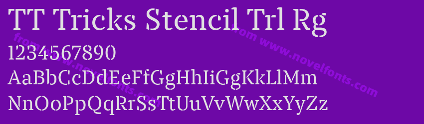 TT Tricks Stencil Trl RgPreview