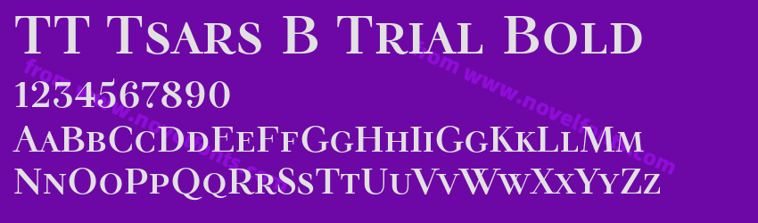 TT Tsars B Trial BoldPreview