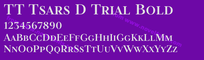 TT Tsars D Trial BoldPreview