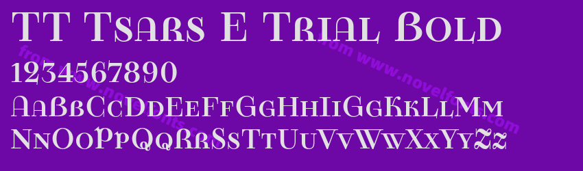 TT Tsars E Trial BoldPreview