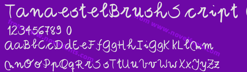 TanaestelBrushScript01-RgPreview