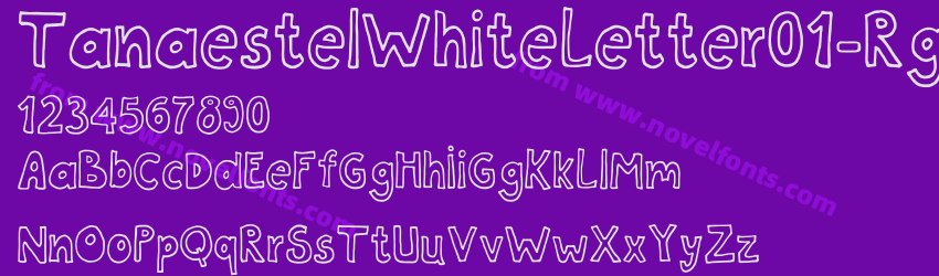 TanaestelWhiteLetter01-RgPreview