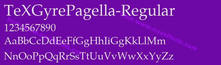 TeXGyrePagella-RegularPreview