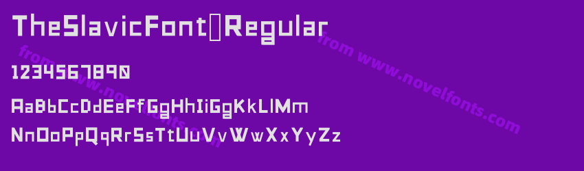 TheSlavicFont-RegularPreview