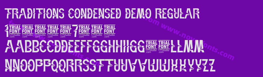 Traditions Condensed Demo RegularPreview