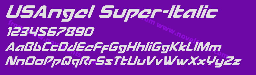 USAngel Super-ItalicPreview USAngel Super-ItalicPreview