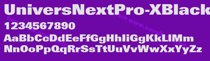 UniversNextPro-XBlackPreview