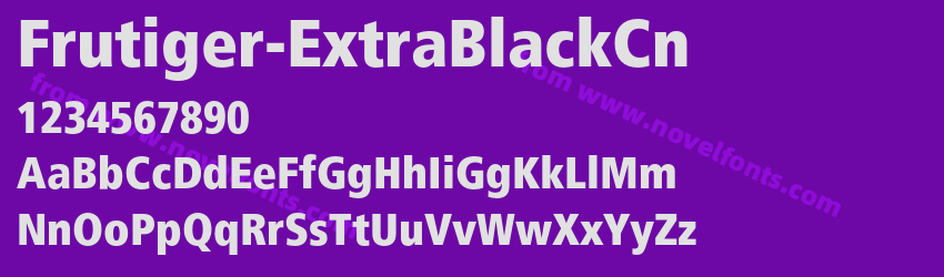 Frutiger-ExtraBlackCnPreview