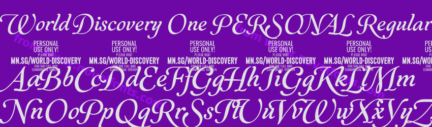 World Discovery One PERSONAL RegularPreview