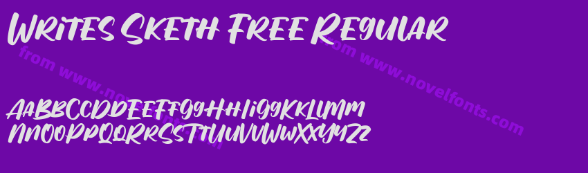 Writes Sketh Free RegularPreview