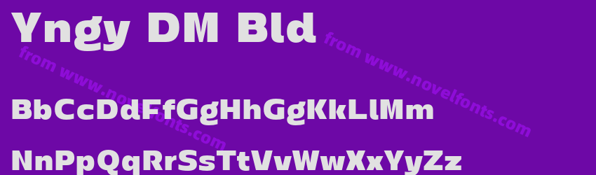 Yingyai DEMO BoldPreview