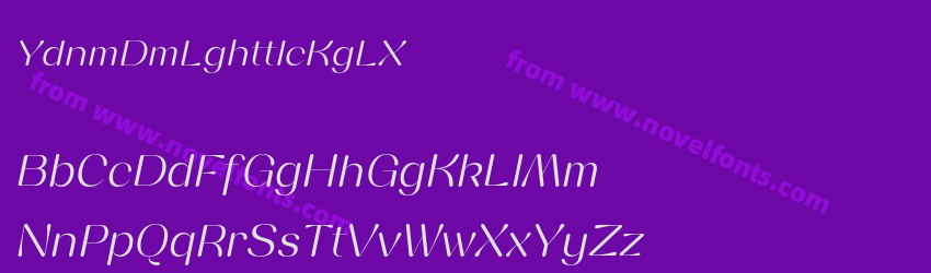 YodnamDemoLightItalic-K7gLXPreview