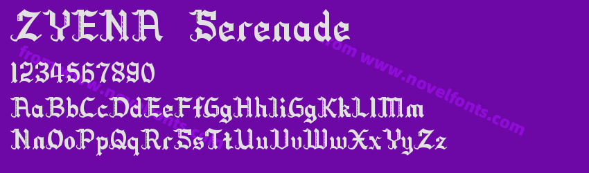 ZYENA SerenadePreview